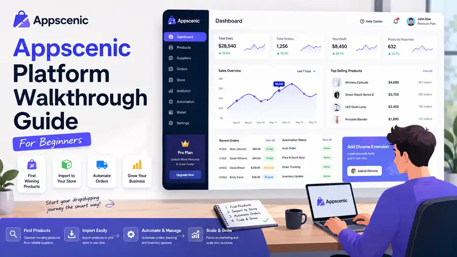 An informative illustration about Appscenic Platform Walkthrough Guide for Beginners