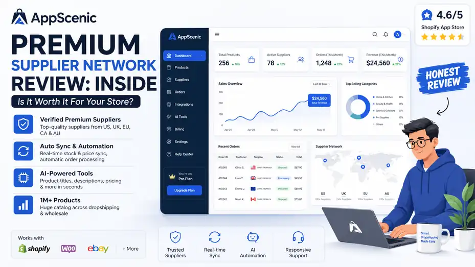 An informative illustration about Appscenic Premium Supplier Network Review: Inside