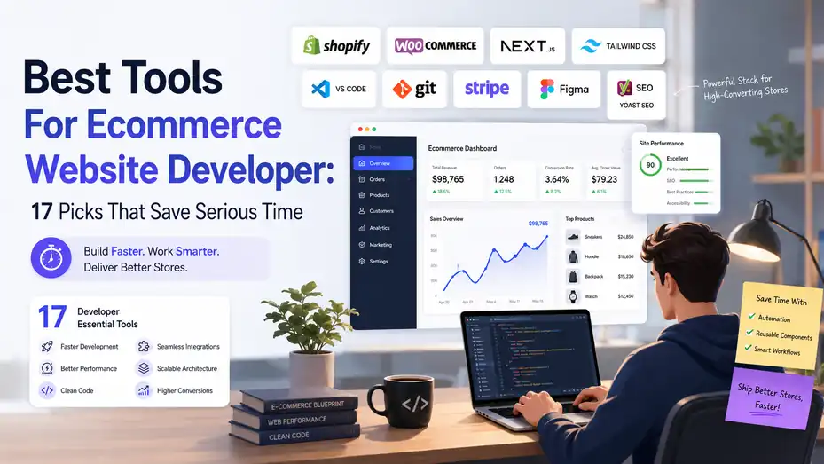 An informative illustration about Best Tools For Ecommerce Website Developer 17 Picks That Save Serious Time