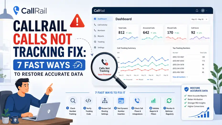 An informative illustration about CallRail Calls Not Tracking Fix: 7 Fast Ways To Restore Accurate Data