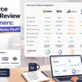 Ecommerce Platform Review for Beginners: What Actually Works First? An informative illustration about Ecommerce Platform Review for Beginners: What Actually Works First?