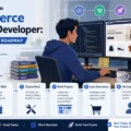 How To Become An Ecommerce Website Developer: A Simple Career Roadmap An informative illustration about How To Become An Ecommerce Website Developer: A Simple Career Roadmap