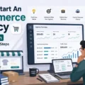 An informative illustration about How To Start An Ecommerce Agency From Scratch in 10 Actionable Steps
