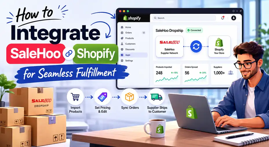 An informative illustration about How to Integrate SaleHoo With Shopify for Seamless Fulfillment