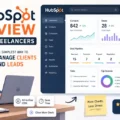 An informative illustration about HubSpot Review for Freelancers The Simplest Way to Manage Clients and Leads