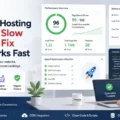 InMotion Hosting Website Slow Loading Fix That Works Fast An informative illustration about InMotion Hosting Website Slow Loading Fix That Works Fast