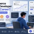 Is Ecommerce Website Developer A Good Career? What You Should Know First An informative illustration about Is Ecommerce Website Developer A Good Career? What You Should Know First