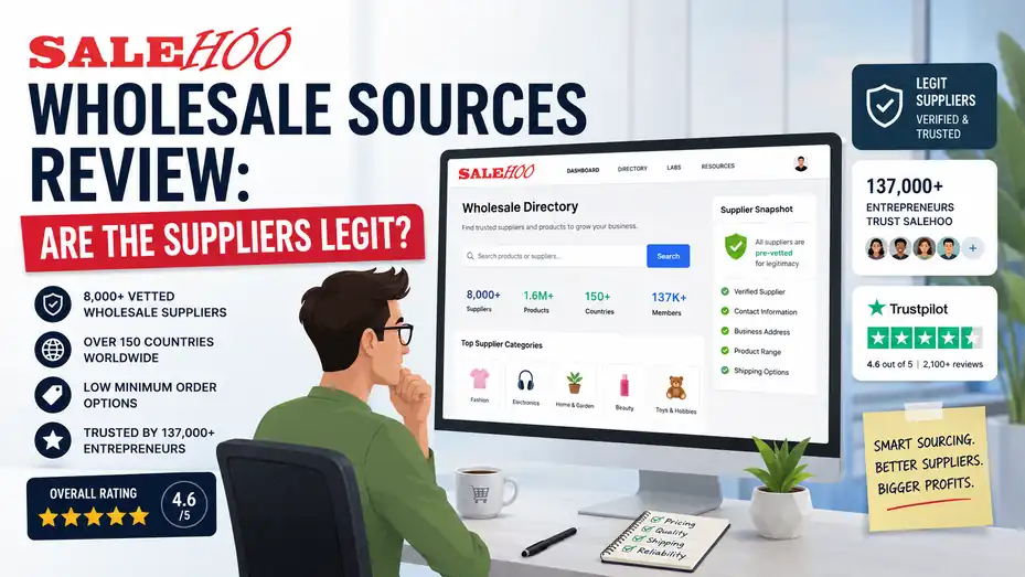 An informative illustration about SaleHoo Wholesale Sources Review Are the Suppliers Legit