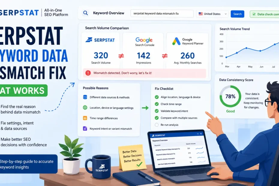 An informative illustration about Serpstat Keyword Data Mismatch Fix That Works