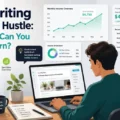 Blog Writing As A Side Hustle: How Much Can You Actually Earn? An informative illustration about Blog Writing As A Side Hustle: How Much Can You Actually Earn?