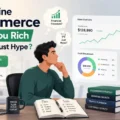 Can Online Ecommerce Make You Rich or Is That Just Hype? An informative illustration about Can Online Ecommerce Make You Rich or Is That Just Hype?