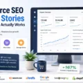 Ecommerce SEO Success Stories That Show What Actually Works An informative illustration about Ecommerce SEO Success Stories That Show What Actually Works