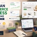 An informative illustration about How To Start An Ecommerce Business From Home and Build Real Income