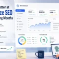 An informative illustration about How to Get Better at Ecommerce SEO Without Wasting Months