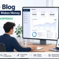 An informative illustration about Online Blog That Actually Makes Money Without Millions Of Visitors