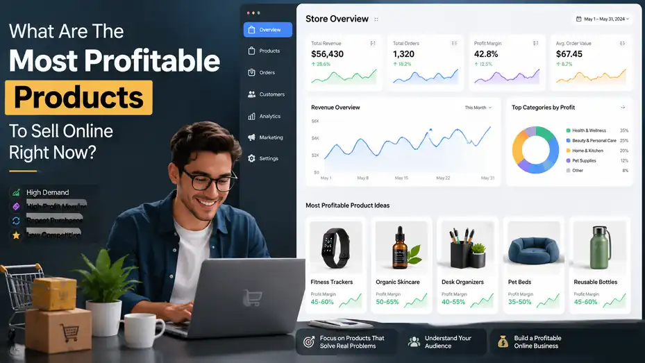 An informative illustration about What Are The Most Profitable Products To Sell Online Right Now?