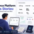 Ecommerce Platform Success Stories: 11 Brands That Started Small and Won An informative illustration about Ecommerce Platform Success Stories: 11 Brands That Started Small and Won