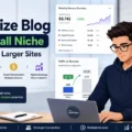 How To Monetize Blog In A Small Niche And Outearn Larger Sites An informative illustration about How To Monetize Blog In A Small Niche And Outearn Larger Sites