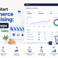An informative illustration about How To Start Ecommerce Advertising: 7 Fast Steps To Your First Sales