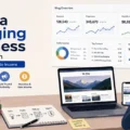 How to Build a Blogging Business From Scratch and Turn Content Into Income An informative illustration about How to Build a Blogging Business From Scratch and Turn Content Into Income