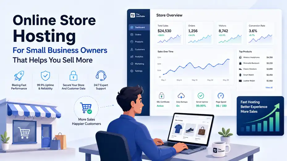 An informative illustration about Online Store Hosting For Small Business Owners That Helps You Sell More