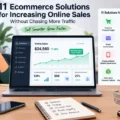 11 Ecommerce Solutions for Increasing Online Sales Without Chasing More Traffic An informative illustration about 11 Ecommerce Solutions for Increasing Online Sales Without Chasing More Traffic