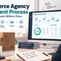 Ecommerce Agency Fulfillment Process: How to Deliver Faster Without Chaos An informative illustration about Ecommerce Agency Fulfillment Process: How to Deliver Faster Without Chaos