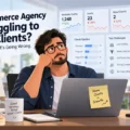 An informative illustration about Ecommerce Agency Struggling to Get Clients? Here’s What’s Going Wrong