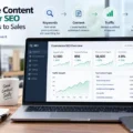 An informative illustration about Ecommerce Content Strategy for SEO: From Keywords to Sales