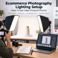 An informative illustration about Ecommerce Photography Lighting Setup: How To Get Clean Product Photos