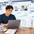 An informative illustration about Ecommerce SEO for Growing a New Online Store From Zero to Sales