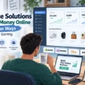Ecommerce Solutions for Making Money Online: 9 Proven Ways to Start Earning An informative illustration about Ecommerce Solutions for Making Money Online: 9 Proven Ways to Start Earning