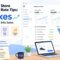 An informative illustration about Free Online Store Conversion Rate Tips: 17 Fixes That Turn Visits Into Sales