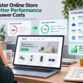 An informative illustration about How To Improve Online Store Hosting Performance Without Wasting Money