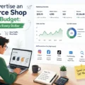 An informative illustration about How to Advertise an Ecommerce Shop on a Small Budget: 10 Ways to Stretch Every Dollar
