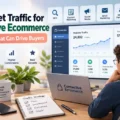 An informative illustration about How to Get Traffic for Connective Ecommerce: 12 Strategies That Can Drive Buyers