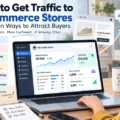 An informative illustration about How to Get Traffic to Ecommerce Stores: 11 Proven Ways to Attract Buyers