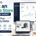 An informative illustration about How to Start an Online Store and Make Money: 9 Steps That Actually Matter