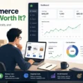 An informative illustration about Is an Ecommerce Shop Worth It? The Real Pros, Costs, and Profit Potential