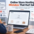 An informative illustration about Online Store Hosting Mistakes That Hurt Sales More Than Most Owners Realize