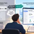 When Does a Business Need Custom Ecommerce Development? 8 Signs You’ve Outgrown Standard Tools An informative illustration about When Does a Business Need Custom Ecommerce Development? 8 Signs You’ve Outgrown Standard Tools