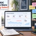 An informative illustration about Why Is My B2C Ecommerce Store Not Making Sales? Diagnose the Problem