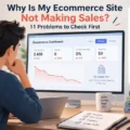 Why Is My Ecommerce Site Not Making Sales? 11 Problems to Check First An informative illustration about Why Is My Ecommerce Site Not Making Sales? 11 Problems to Check First